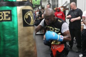 The heavy bag is the best place to practice advanced punch combinations for power