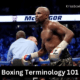 Boxing Terminology 101: Decoding the Jargon of Boxing. 