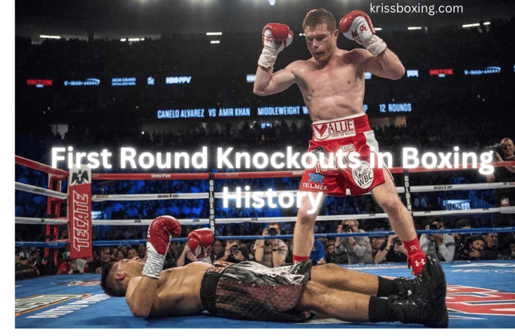 Top 30 First Round Knockouts in Boxing History